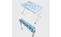 Foldable Pet Grooming Sling with Stand Adjustable Dog Grooming Stand with Sling Freestanding Bath Support Breathable
