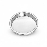 58mm Blind Basket Food-Grade 304 Stainless Steel Backflush Disc for Home Kitchen