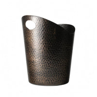 Hammered Ice Pail Sturdy Decorative Container Sturdy Handles