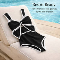 Swimsuits for Women with a Modest Swim Dress Design, Elegant with Skirt for Older Ladies