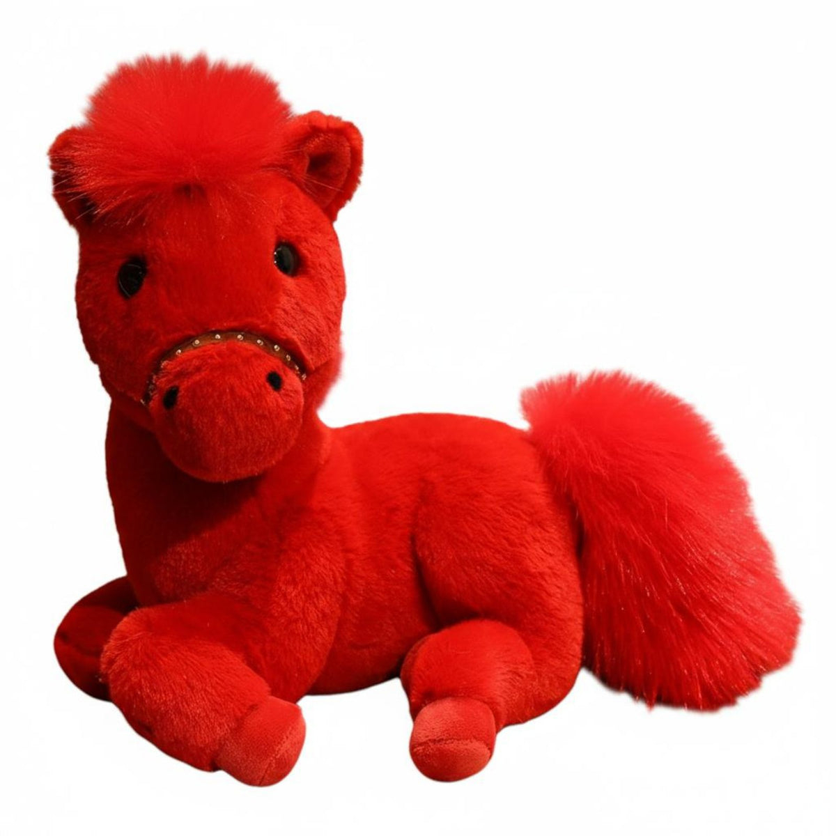 Equine Plush Stuffed Creature Giftable Horse Stuffed Toy Stuffed Horse Doll Soft Cute Design for Children, Presentation