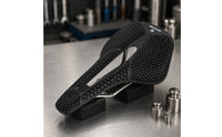 Lattice 3D-Printed Bike Saddle Cutout Lightweight Road Bike Saddle Segmented Surface Cycling Gear for Mountain Biking