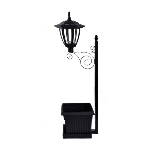 Solar Flower Pot Light Waterproof Solar Garden Light 2 in 1 for Patio, Walkway