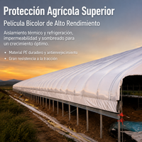 Black and White Greenhouse Film, Light Blocking, Waterproof, for Shrimp Farm and Indoor Cultivation