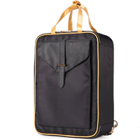Large PU Makeup Organizer Bag with Drawers