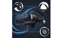 Simulated Reality Headset Head-Mounted VR Headset Simulated Reality Glasses Immersive VR Goggles Comfortable for Gamers, Gaming