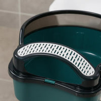 Semi-Enclosed Litter Box Rounded High-Sided Feline Litter Box Plastic