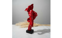 Modern Abstract Sculpture Luxury Look Abstract Sculpture Centerpiece Geometric Statue for Lobby Area, Entryway, Reception Desk