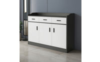 Storage Cabinet Freestanding Floor Storage Cabinet Modern Kitchen Cupboard for Dining Room, Apartment