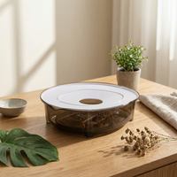 Portable Pet Toilet Low-Height Pet Hygiene Product Translucent