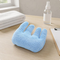 Finger Grip Pad Soft Terry Cloth 4 Finger Grip Exerciser Absorbent for Seniors