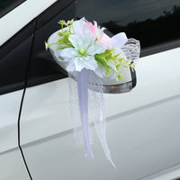 Wedding Car Floral Arrangement Kit Elegant Look Wedding Car Flowers Romantic