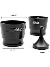NEOUZA新泽落粉杯意式咖啡机接粉杯接粉器磨豆机防飞粉51mm/58mm