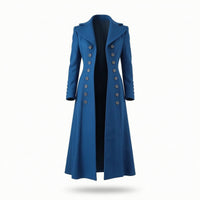 Double-Breasted Coat Tailored Long Coat Fit Overcoat for