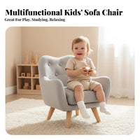 Armless Foam Lounger Soft and Comfortable young child Seat Safe Rounded Corners