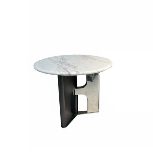 Round Coffee Table Italian Minimalist Design for Lobby, Homeowners, Families