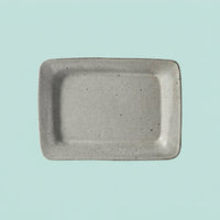 Rustic Ceramic Plate, 12-12.9cm Diameter