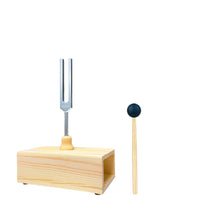 Tuning Fork Resonator Box for Musical Instruments, Wooden