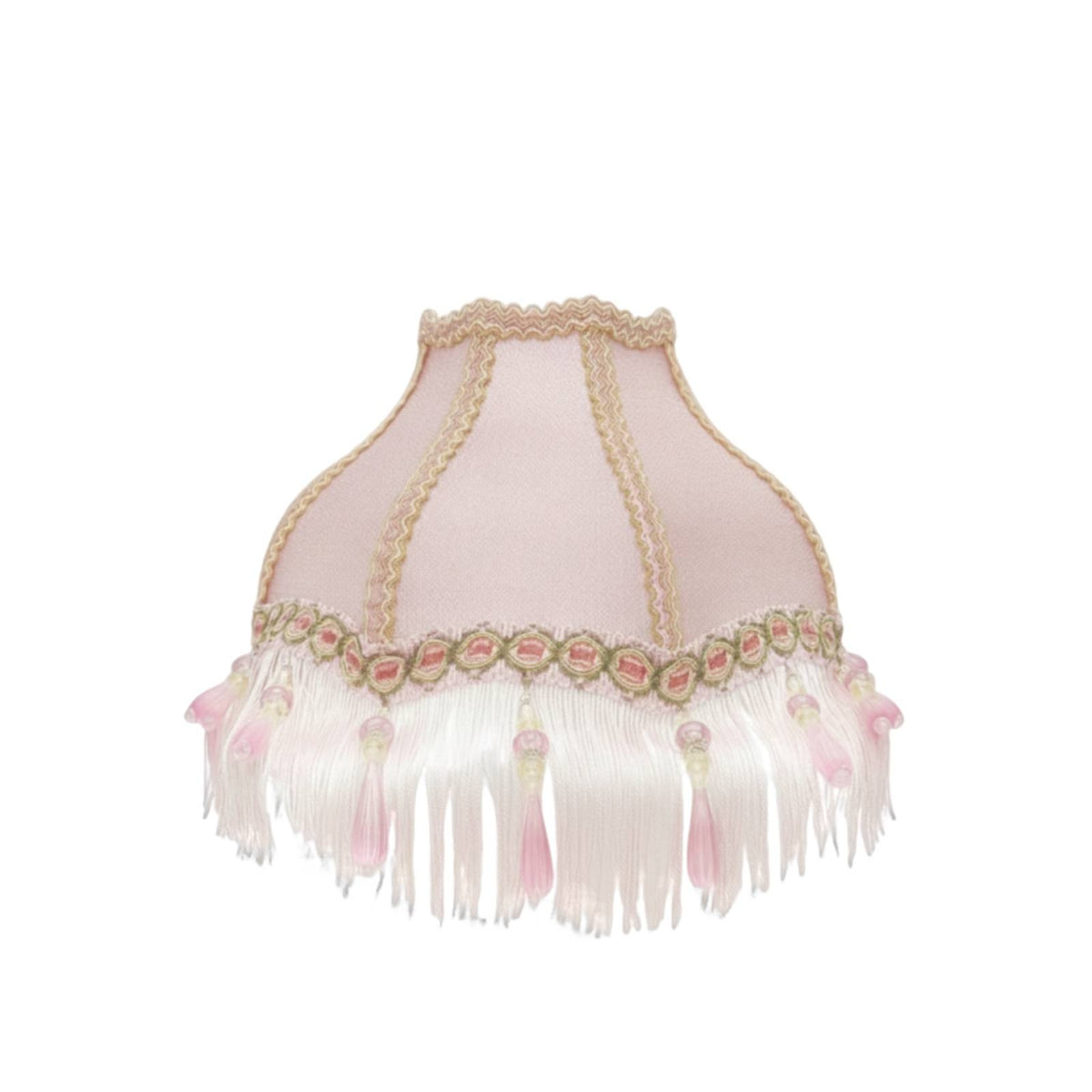 Lampshade with Fringe Vintage Lamp Shade Velvet for Reading Nook