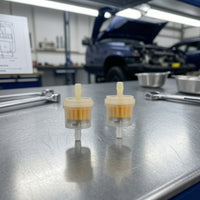 2 Pieces Pleated Fuel Fuel Filter Long-Lasting Heater Fuel Filter