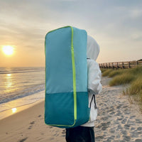 Sturdy Paddle Board Bag Large Capacity SUP Backpack Padded SUP Bag Rectangular for Surfers