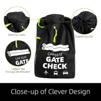 Baby Car Safety Seat Travel Bag, Stroller Storage Bag, Oxford Fabric