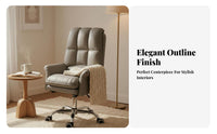 Reclining rotating Chair with Footrest Reclinable rearrest Ergonomic Recliner with Footrest Highposterior Design Modern & design