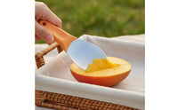 Stainless Steel Mango Cut Mango Ladle Slicer Ergonomic Handle Fruit Tool for Kitchen