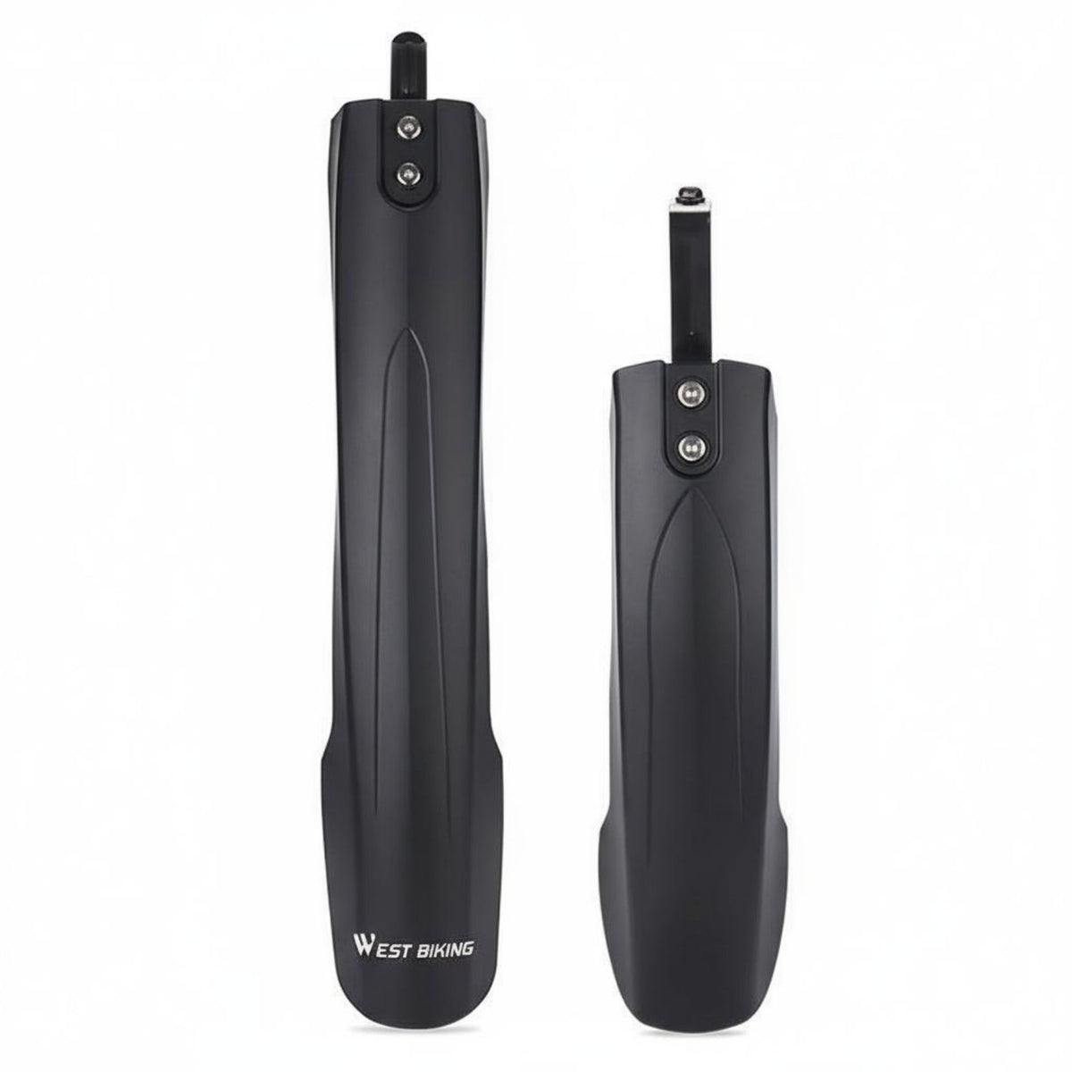 2 Pieces Waterproof Widened Bike Mudguard Flexible and Long-Lasting Mountain Bike Mudguard Quick Installation Cycle Mudguard Set Easy to Clean for Cyclists, Rainy Day Riding, Away from-Road Cycling