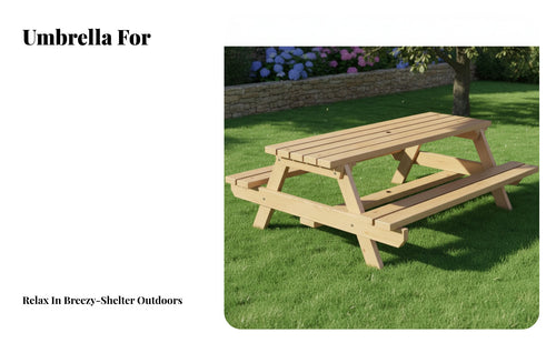 durable Wood Construction Wooden Table with Benches Weather-Resistant Angular Frame Dining Bench single-Piece Design Outdoor Furniture Natural Finish for Restaurant Owners, Families, Homeowners, Backyard, Deck, waterside