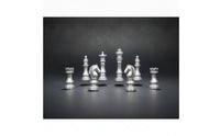 16 Pieces Chess Piece Ornaments Polished Miniature Chess Set Creative Decor for Collectors, Study