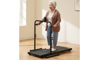running machine Handrail Adjustable running machine Frame with Device Holder Stable for Home Gym, Physical Therapy