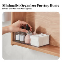 Multi-Compartment Vanity Organizer Space-Saving Multi-Compartment Vanity Tray