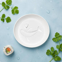 Marine Creature Dipping Dish Reusable Dipping Sauce Plate Stackable