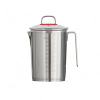 Stainless Steel Measuring Cup Thickened Pouring Measuring Cup Tapered Kitchen Utensil Tool