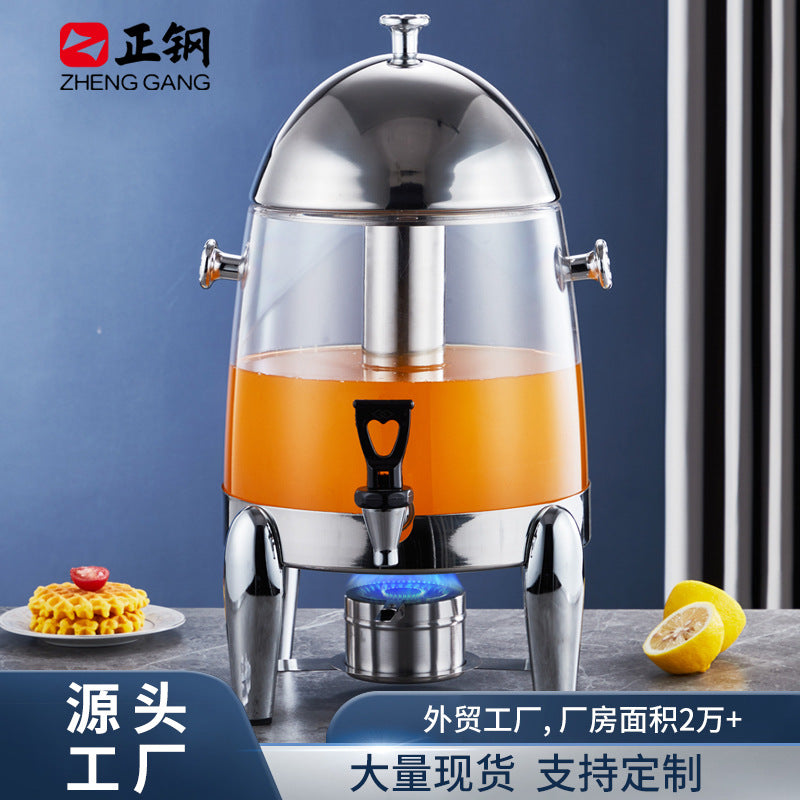 12L Electric Beverage Dispenser with Stainless Steel and PC