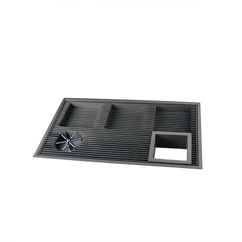 Stainless Steel Coffee Pour-Over Station with Sink