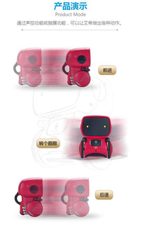 Smart Robot Early Education Toy with Voice Interaction, Touch Sensor, Multifunctional Learning Machine for Kids