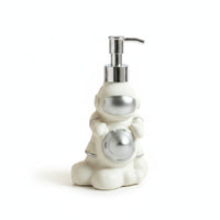 Astronaut Soap Dispenser Novelty Design Sanitizer Bottle Cloud Base for Vanity