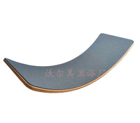 ins木制跷跷板儿童感统训练器运动瑜伽板平衡板弯曲板聪明板玩具