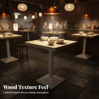 Table and Seating set Modern Minimalist & design for refreshment counters, Cafeterias