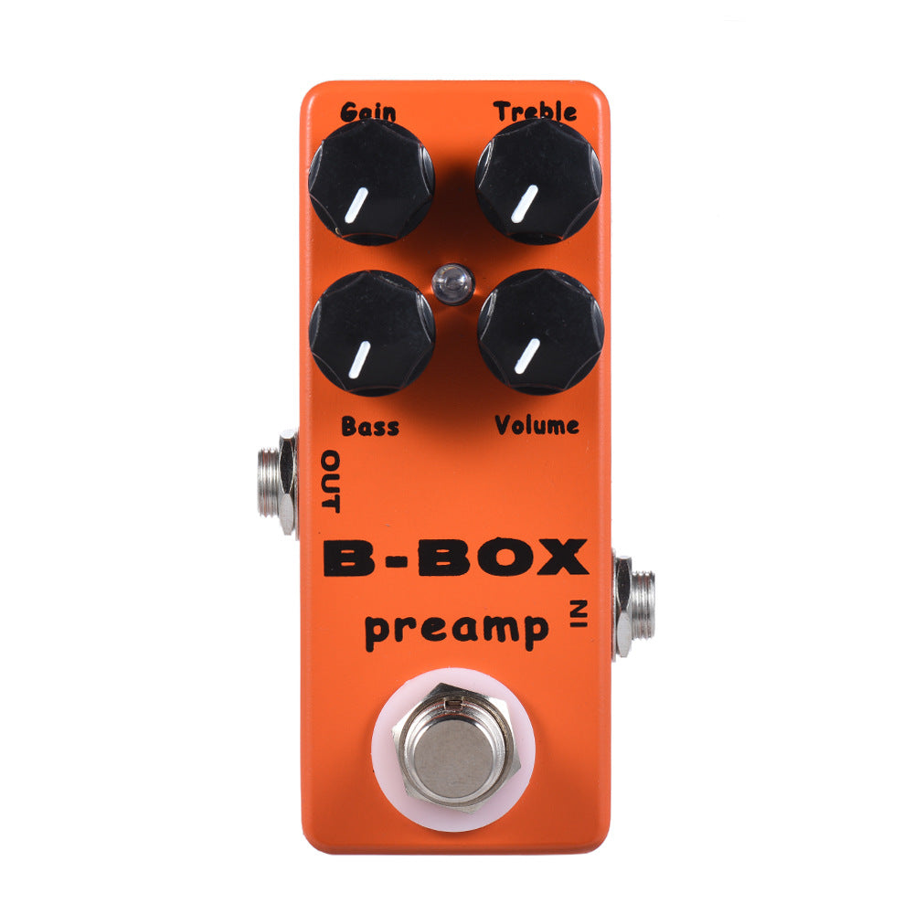 MOSKYAUDIO Mini Guitar Effects Pedal Overdrive Preamp BB Preamp