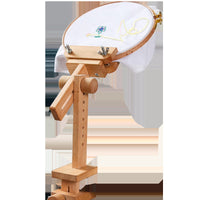 Qingfei Wooden Portable Embroidery Frame with Table Clamp