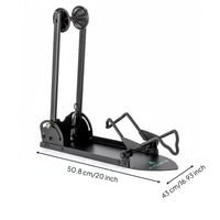 Foldable Mountain Bike Support Stand Stable Freestanding Bike Holder
