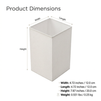 E27 Wall Lamp Shade, Soft Light Table Lamp Shade, Bedroom Living Room Lamp Shade, Replacement Lampsh - Image 7