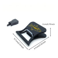 Feather Clamp and Stacker Compact Feather Clamp Flat Hackle Holding Tool for Bench Work