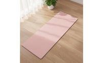 Textured Rubber Exercise Mat Non-Slip Exercise Mat Comfortable Flat for Beginners