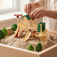 Miniature Playground Slide Model for DIY Dollhouse & Micro Landscape Decor