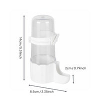 Automatic Bird Water Dispenser Large Capacity Hanging Bird Feeder Thickened Material Pet Supply for Aviary