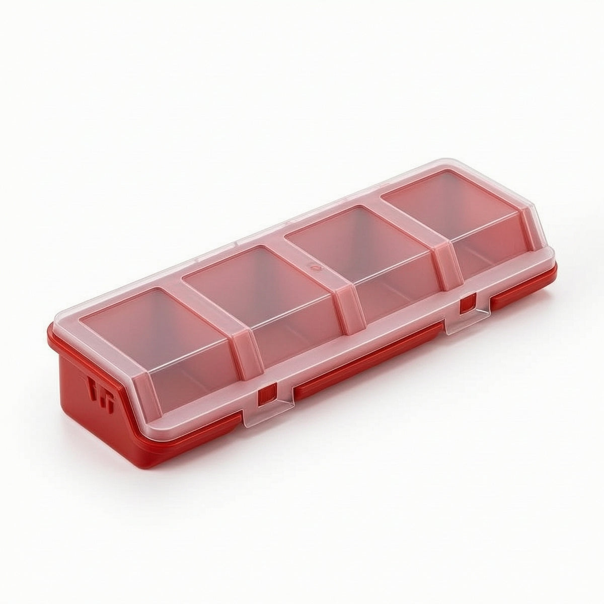 Plastic Storage Organizer with Compartments Transparent for DIYers, Hobbyists